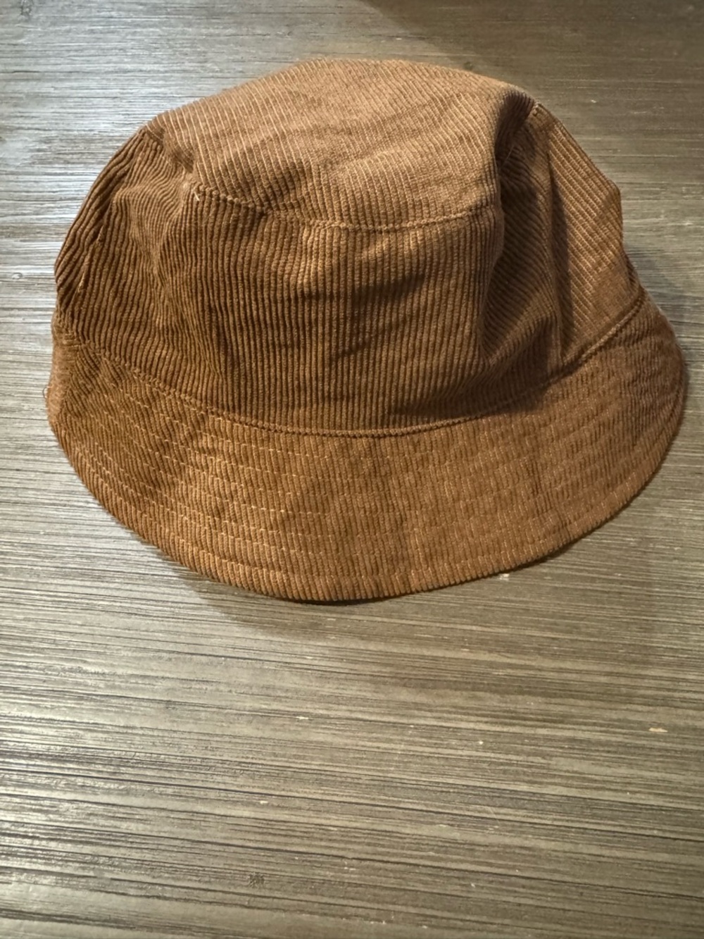 Corduroy Bucket Hat - Brown